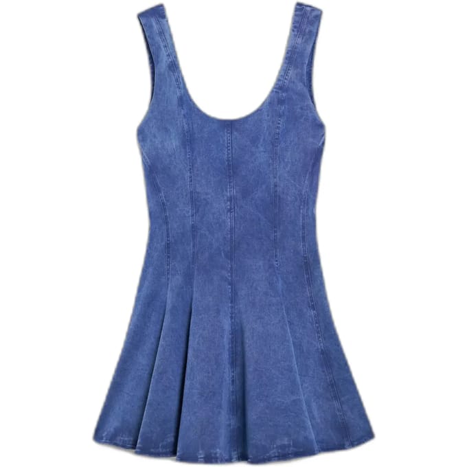 Dames denim jurk Desigual Pink