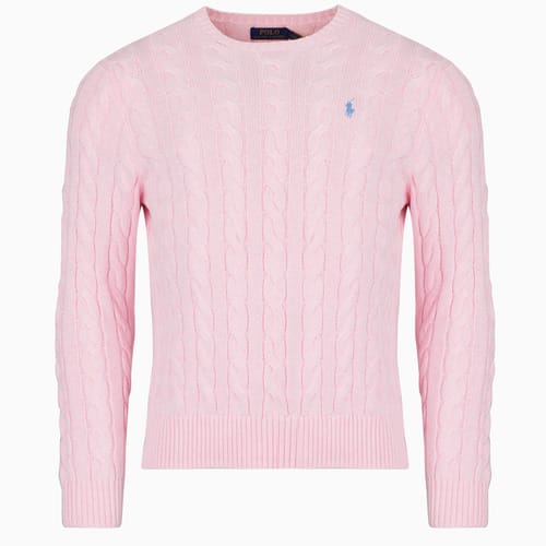 Trui Polo Ralph Lauren PULL COL ROND EN MAILLE TORSADEE