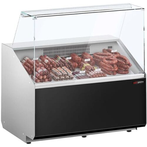 GGM Gastro Kühltheke - 1000mm - Frontblende Schwarz