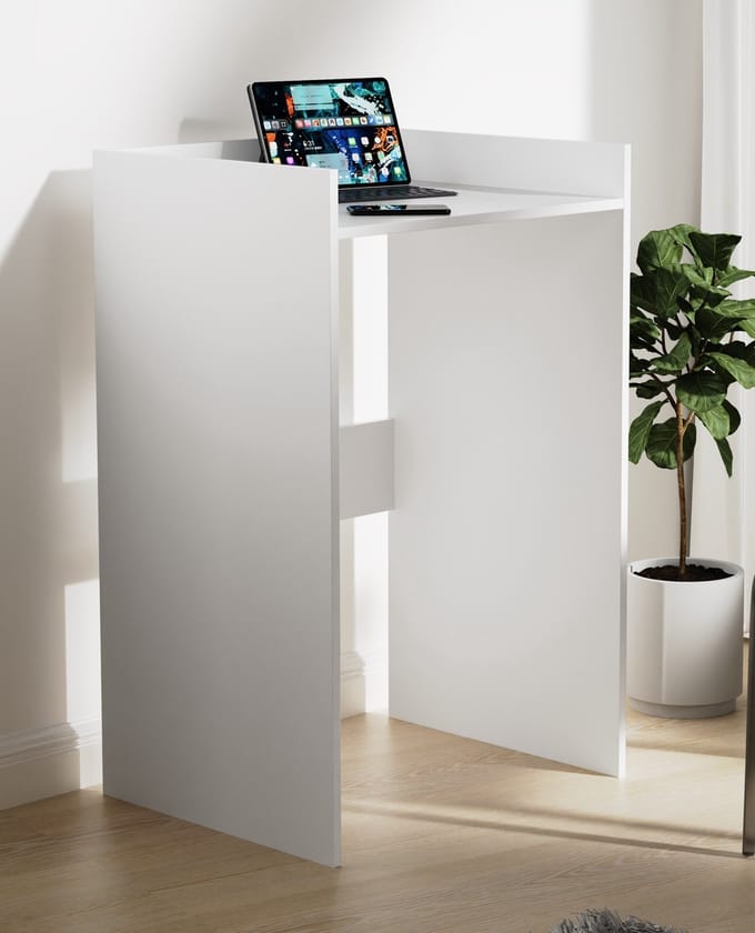 Bureau hoog - laptoptafel - balie - klein bureau