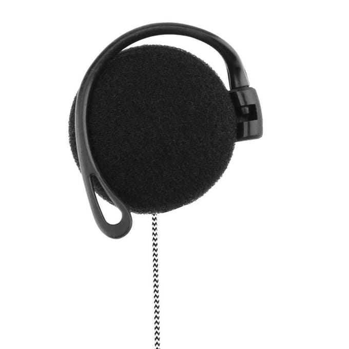 3,5 mm bekabelde gamingheadset on-ear sportkoptelefoon wit