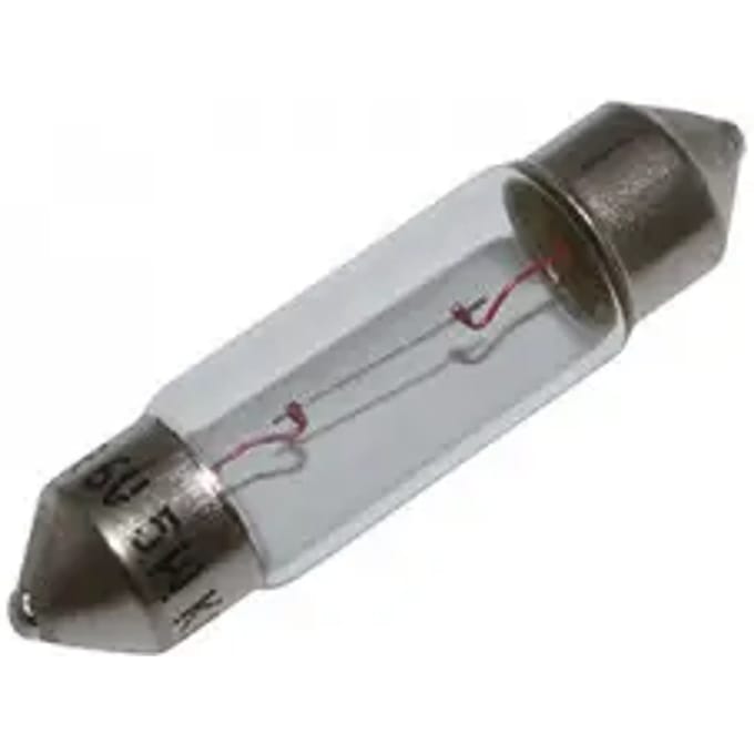 Doos met 10 motorfietslampen Brazoline SV8,5