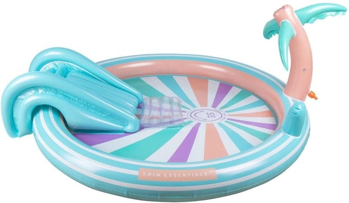 Swim Essentials - Speelzwembad - Ø210 cm - Meerkleurig - Kind