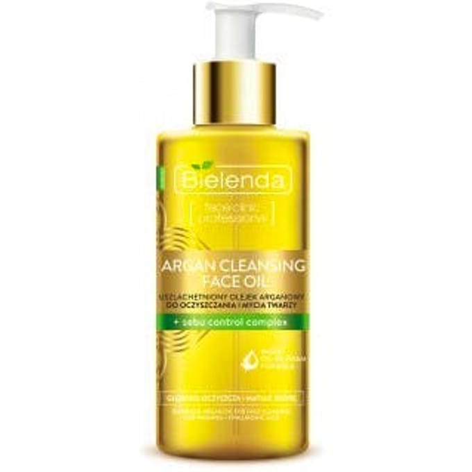 Bielenda Argan Cleansing Face Oil With Sebum Control Complex 140 ml