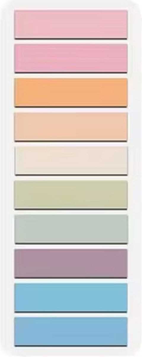 Hiden - Notitie Tabs - Index Tabs - Sticky Tabs - Post it tabs - Markeerstroken - 1 set
