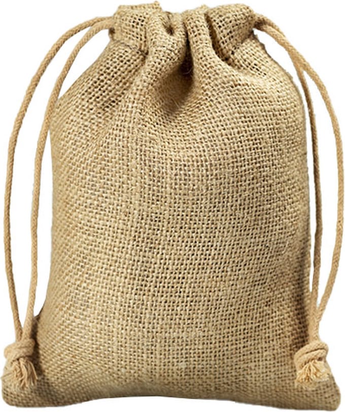 100 stuks Natuurlijk Jute Zakjes 10x15 cm 290 gr