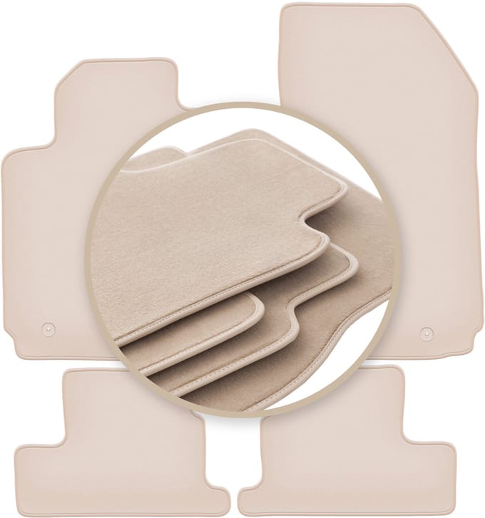 PREMIUM beige matten voor: Alfa Romeo Brera coupé 2005-2010