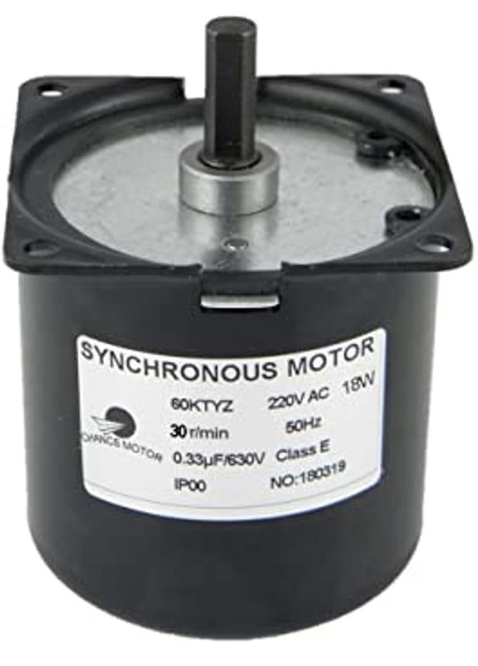 60 KTYZ AC Elektrische Reductiemotor 220 V - Synchrone Motor met Versnellingsbak