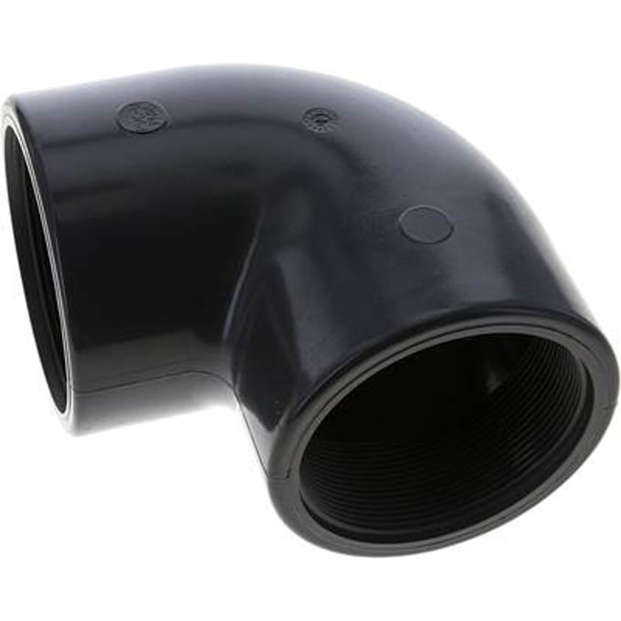 90° L-Koppeling Rp3'' Binnendraad PVC-U 16bar En 1452-3 - F2EZY