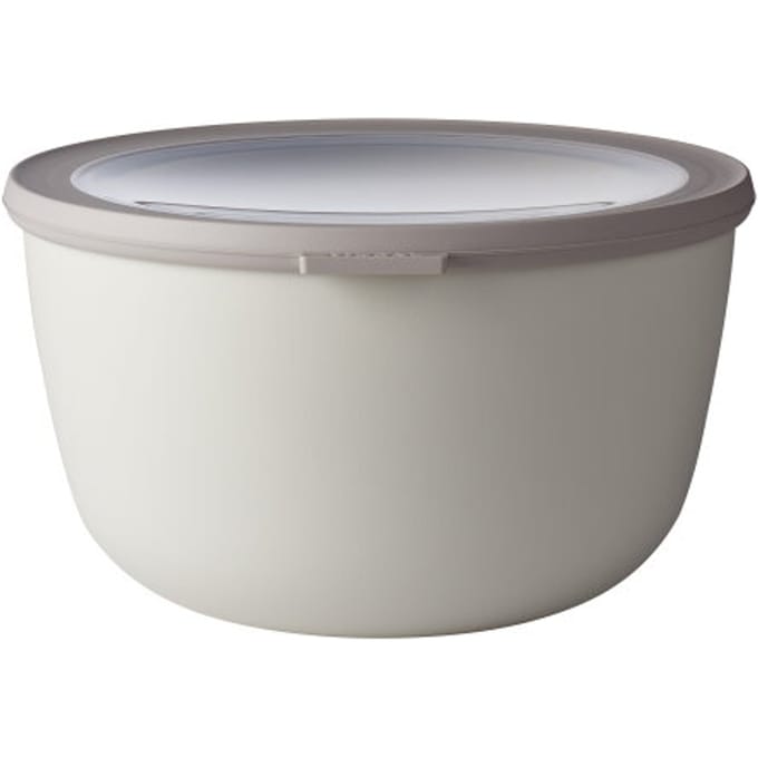 Mepal - Multikom Cirqula vershouddoos - 3000 ml - Rond - Nordic white