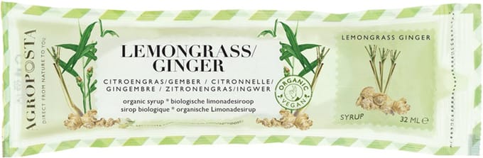 Agroposta Citroengras / Gember Limonade siroop - 50 sachets