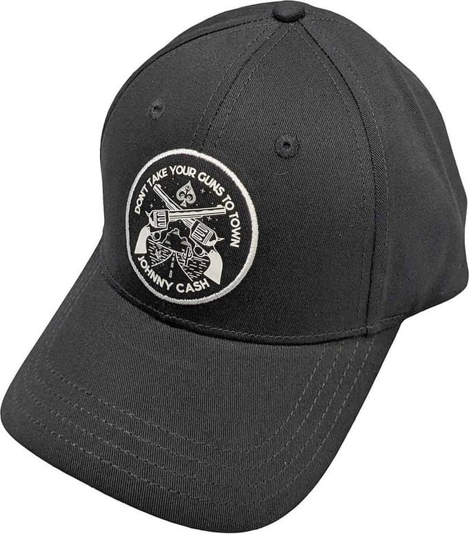 Johnny Cash - Don't Take Your Guns Snapback Pet - Zwart
