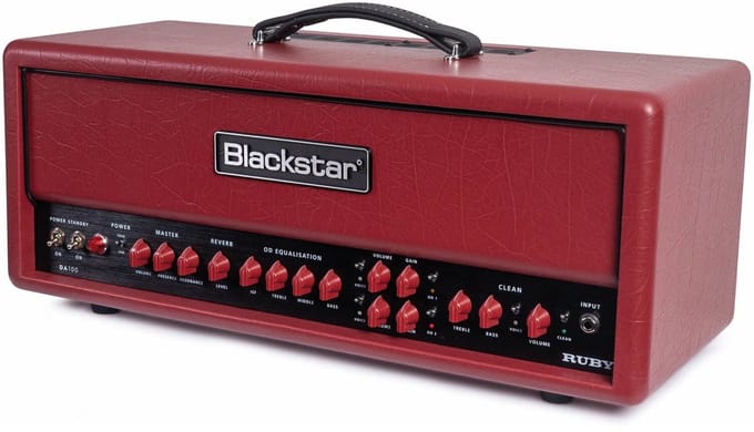 Blackstar HT Stage 100H MK3 DA 100 Ruby gitaarversterker top