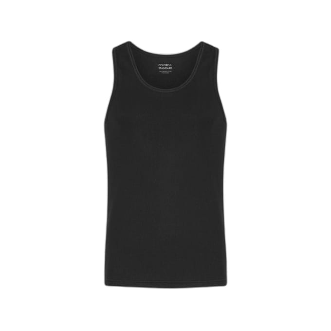 Geribbelde tanktop Colorful Standard Organic