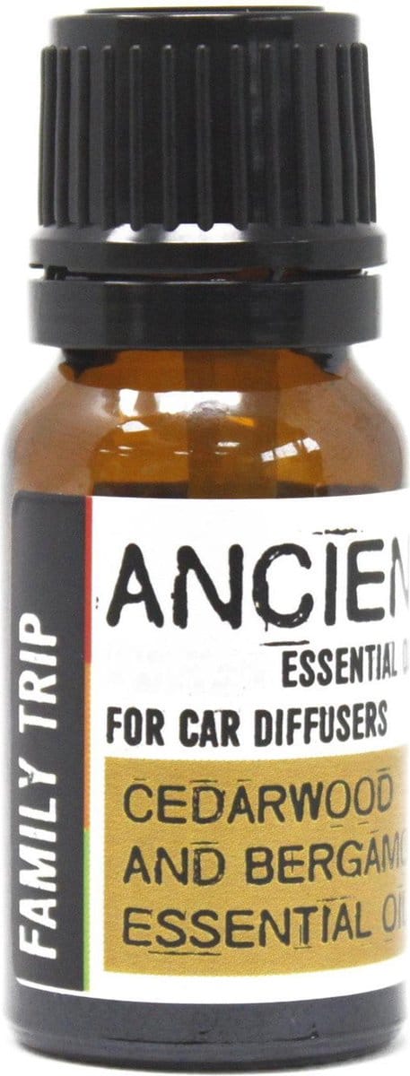 Family Trip - Etherische Olie - 10 ml - Bergamot - Cederhout - Puur