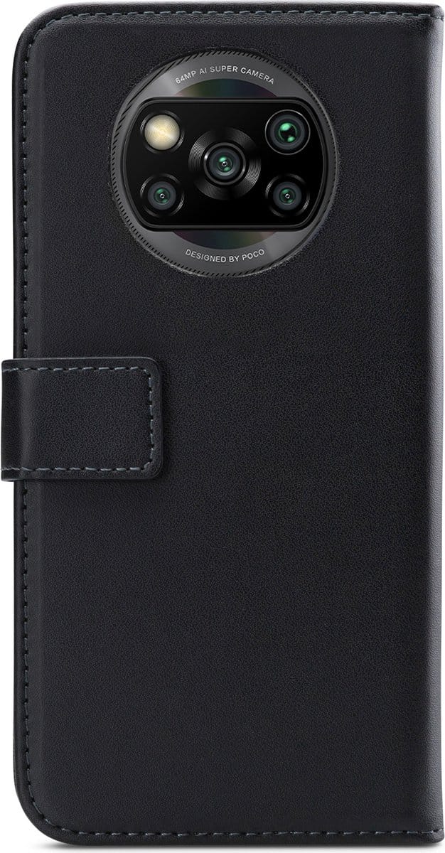 Mobilize - Poco X3 NFC Hoesje - Elite Gelly Wallet Book Case Zwart