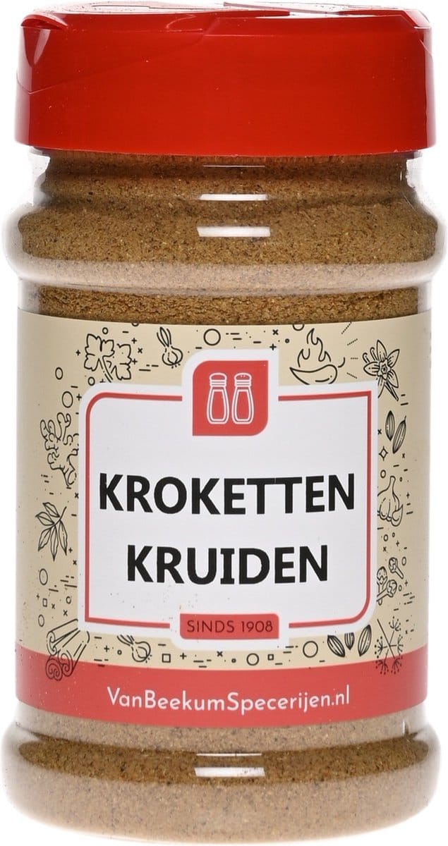 Van Beekum Specerijen - Kroketten Kruiden - Strooibus 150 Gram