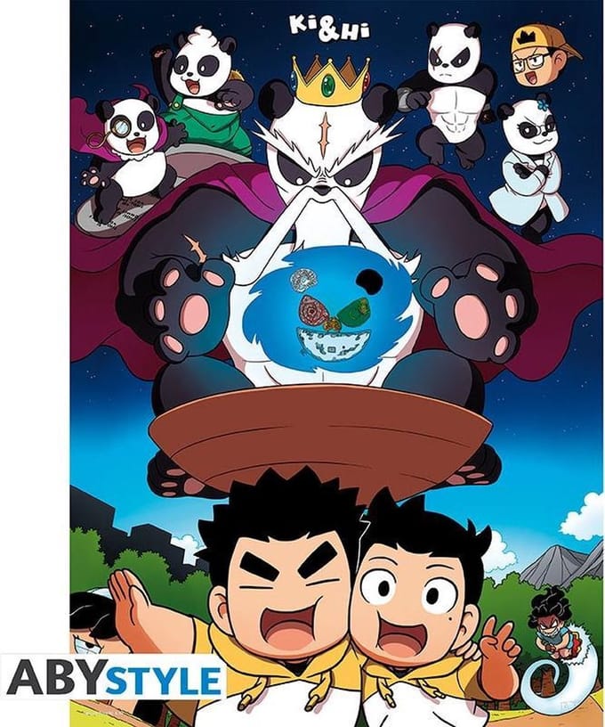 ABYstyle Poster - Ki And Hi Group - 52 X 38 Cm - Multicolor