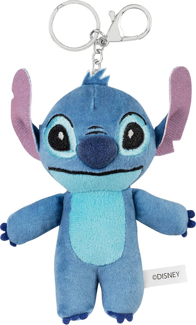 STITCH - 3D Plush Keyring - 15 cm