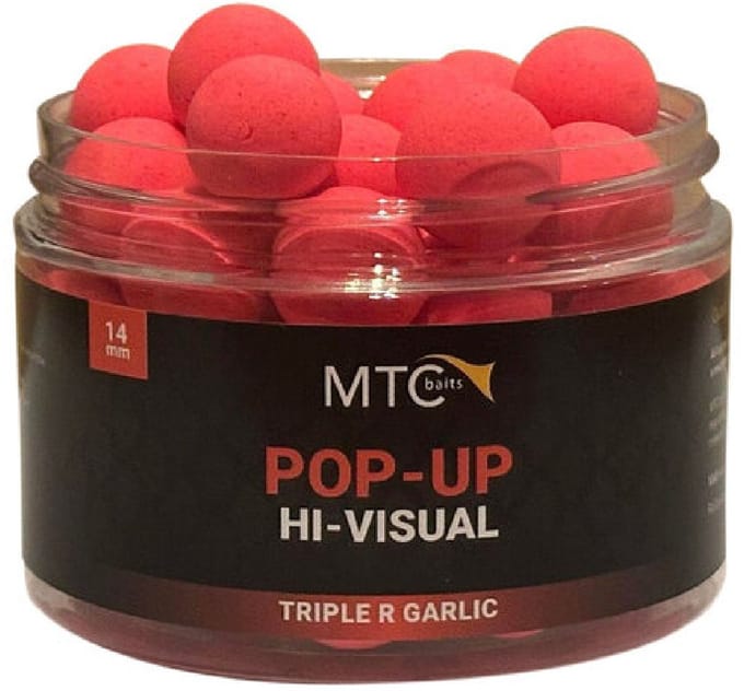 MTC Baits Triple R Garlic Big Fish - Pop-Up Hi-Visual - 14 mm