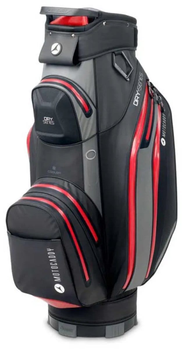 Motocaddy Cartbag Dry Series Zwart Rood