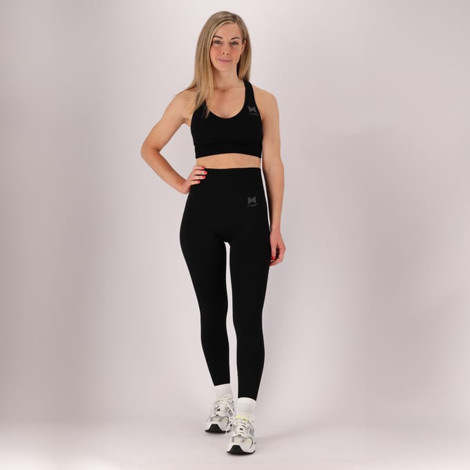 Sportlegging Dames - 1-Stuk - Zwart / M