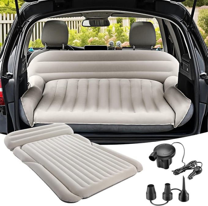 Autobed 2 Persoons - Auto Luchtbed - Opblaasbaar bed - Campingmatras
