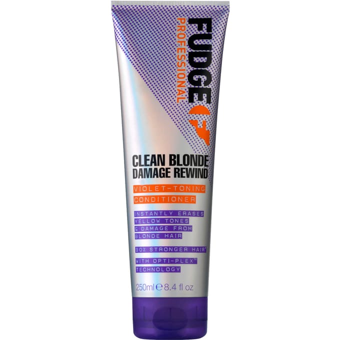Fudge Clean Blonde Damage Rewind Violet-Toning Conditioner 250ml