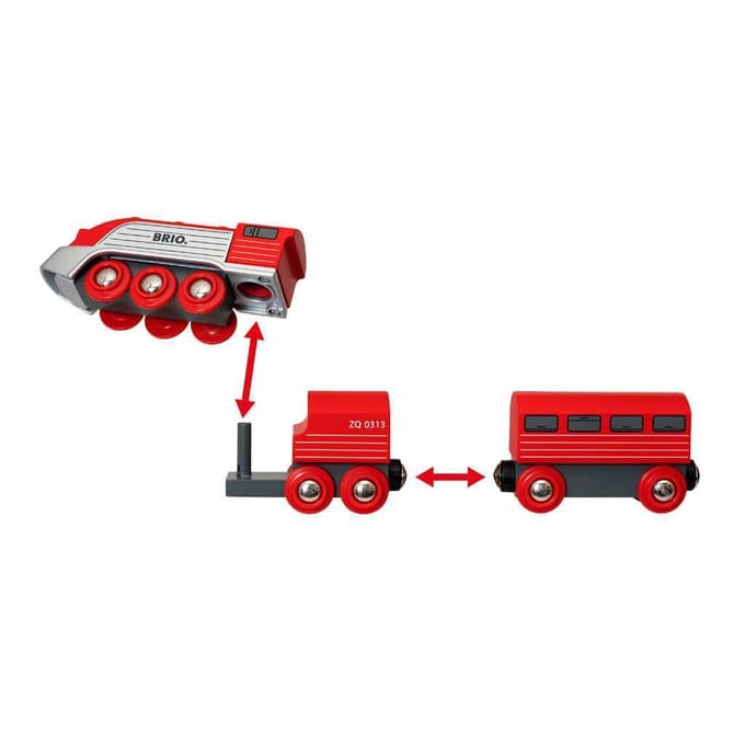 BRIO Rode hogesnelheidstrein - 33557
