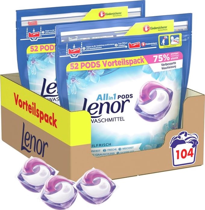 Lenor All-In-One Pods Aprilfris 104pods