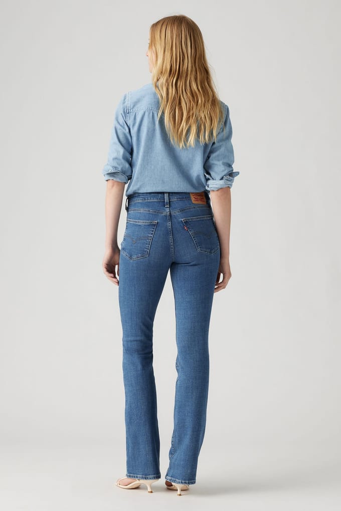 Levi's 725 High Rise Bootcut Lapis Speed Taglia: W26L30 | Pantaloni larghi Outlet | Donna