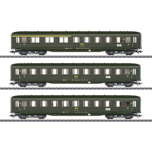Märklin 043230 H0 3-delige set personenrijtuigen van de SNCF