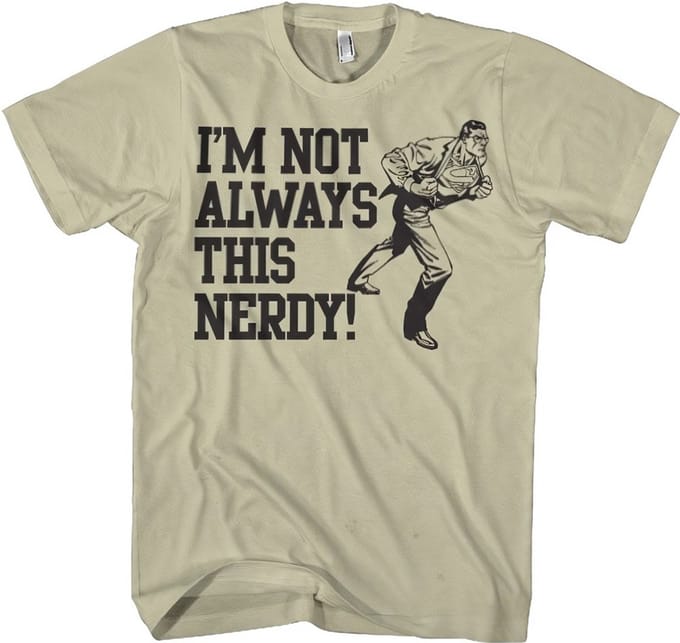 Superman Ik ben niet altijd zo'n nerd, Khaki