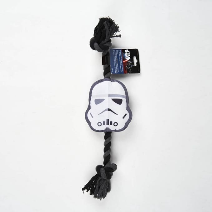 Star Wars piepende knuffel en touwhondenspeeltje
