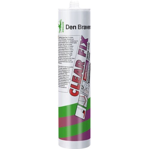 Zwaluw Den Braven Hybrifix S7 - 290 ml koker - transparant - clearfix