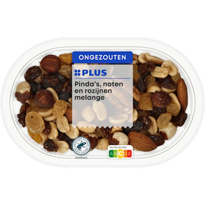 Pindas noten en rozijnen melange