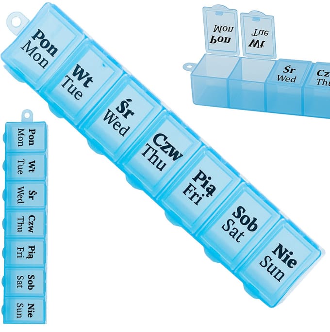 A Link Star Gab_A - Medicijncontainer - Blauw - Tasje - Gezondheidszorg