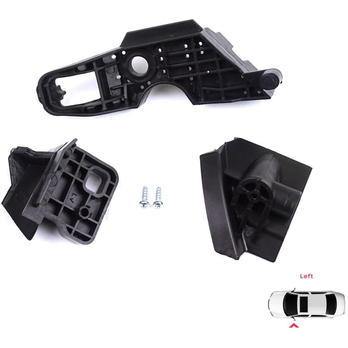 BHL577-1 Koplamp Houder Montage Reparatie Beugel Lip Set Linkerkant voor Peugeot 301 2017-2024 Facelift 9817298380