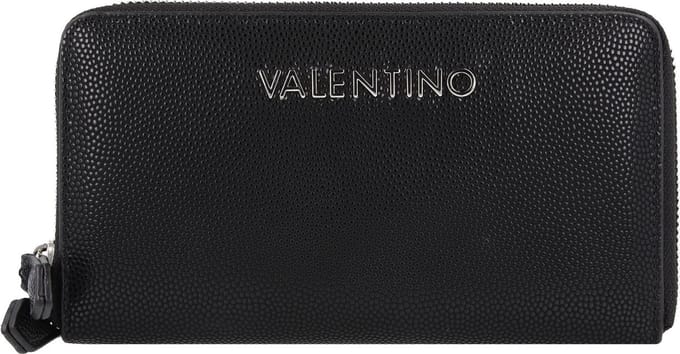 VALENTINO Portemonnee Divina Zip Around Wallet Nero Zwart