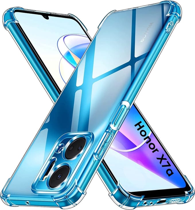 Hoesje voor Honor X7A backcover Shockproof siliconen Transparant