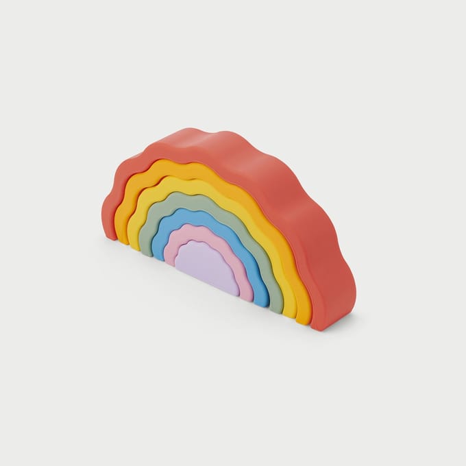 Tickit | Silisoft Wobbel Regenboog Regenboog Kleuren