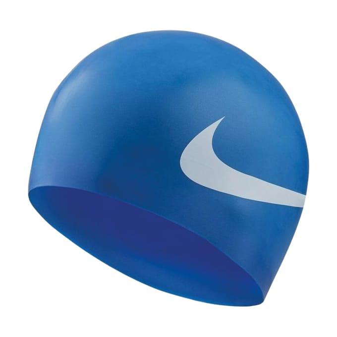 Nike Badmuts Silicone Cap - Kobalt Blauw - Unisex