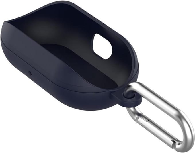 KELERINO. Hoesje geschikt voor Samsung Galaxy Buds - Half Open - Blauw