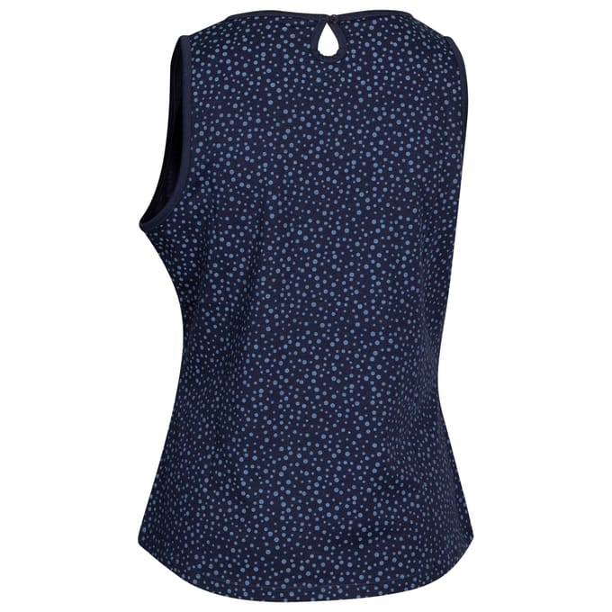 Trespass Dames/Dames Kelly Gevlekt Vest Top (Marine)