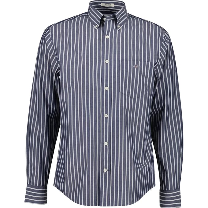 Gestreept shirt met lange mouwen Gant Reg Poplin