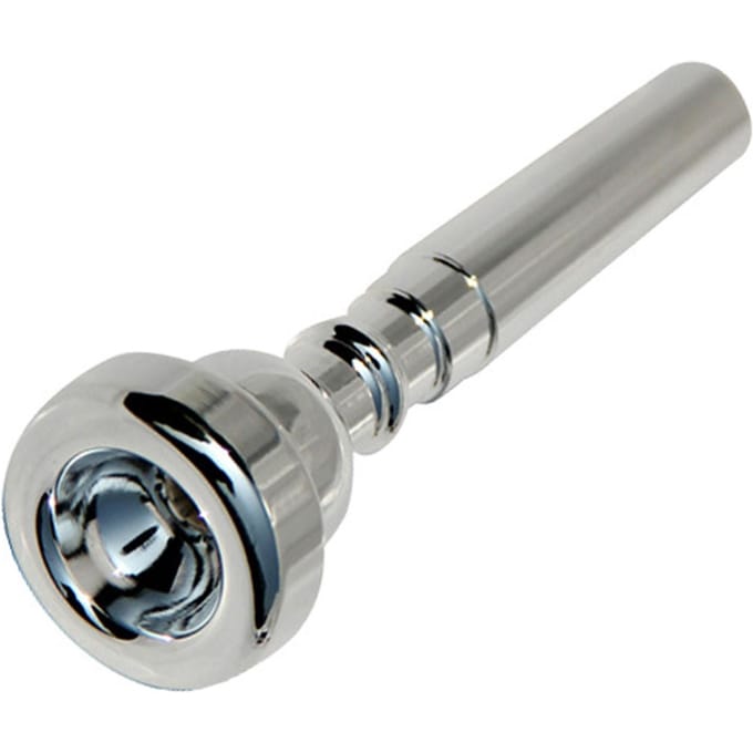 Bec de Trompette 7C Cuivre Plaqué Argent Anti-Rouille Surface Lisse Accessoires de Trompette pour gray