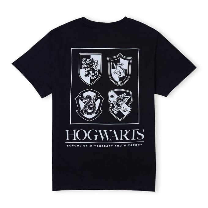 Harry Potter Hogwarts Women's T-Shirt - Black - XS