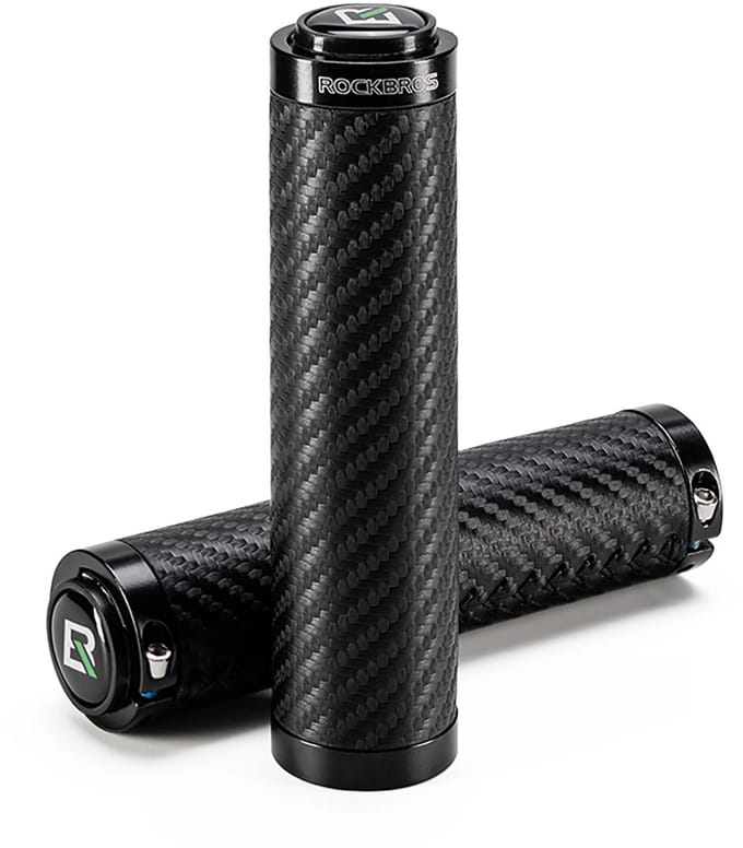 Rockbros - Fietshandvatten - Antislip - Ergonomisch - Universele Pasvorm 22,2 mm - Zwart