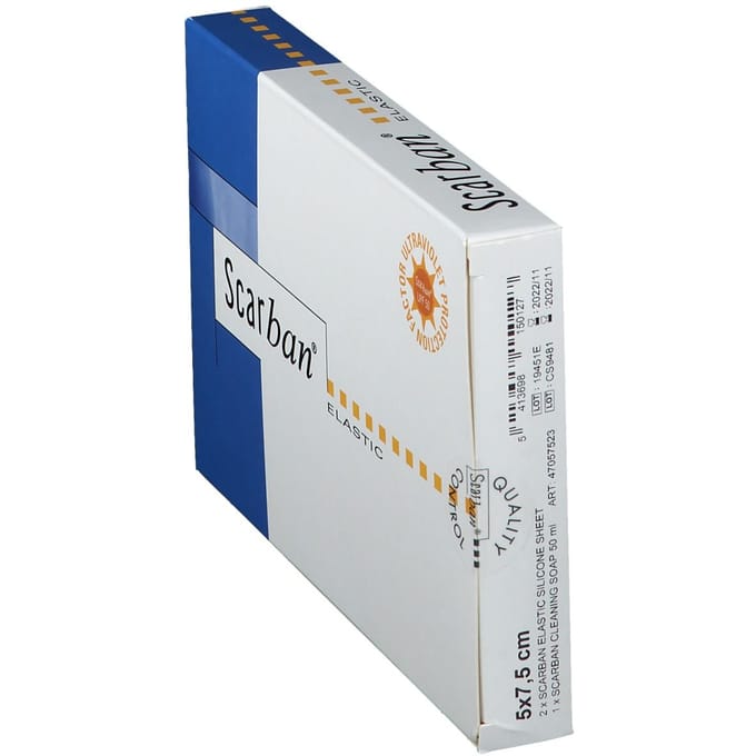Scarban Elastic 5x7,5cm 47057523 2 Verband(en)