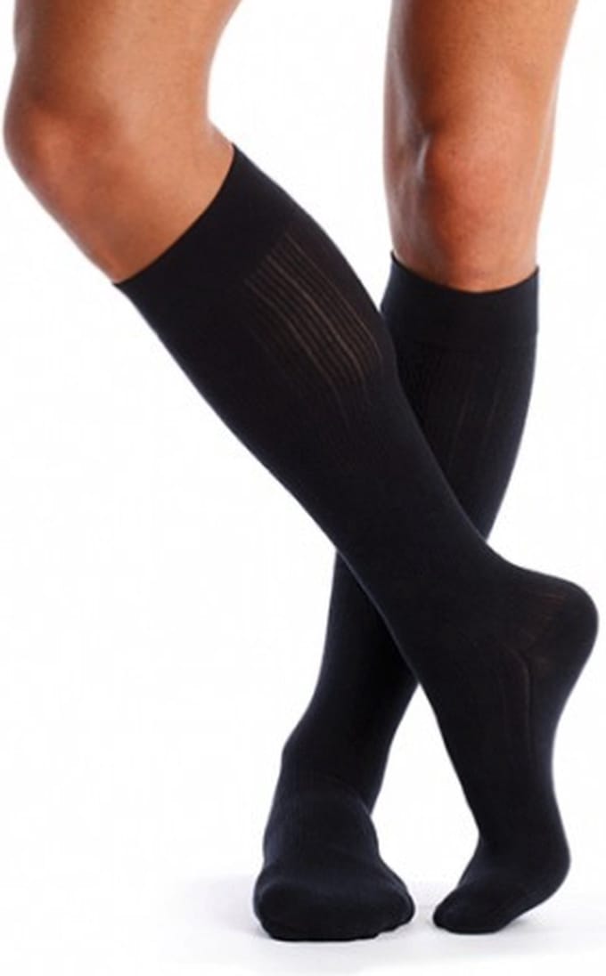 New Age Devi - S/M Circulator Black - Compressie-kousen | wandel-sokken | reis-kousen